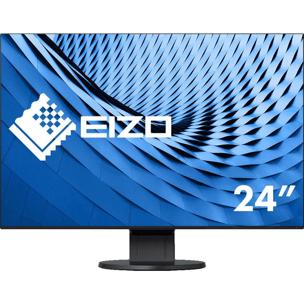 Image of EIZO EV2456-BK noir LCD EEC D (A - G) 612 cm (241 inch) 1920 x 1200 p 16:10 5 ms DVI DisplayPort HDMIâ¢ USB 32 1st